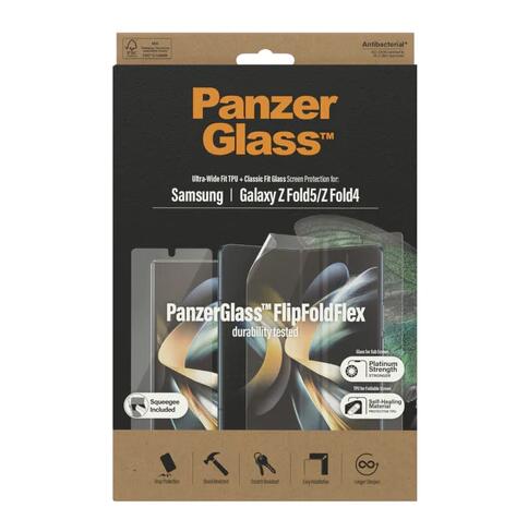 PanzerGlass Displayschutzglas für Samsung Galaxy Z Fold 4/ Fold 5 5G PanzerGlass Displayschutzglas für Samsung Galaxy Z Fold 4/ Fold 5 5G